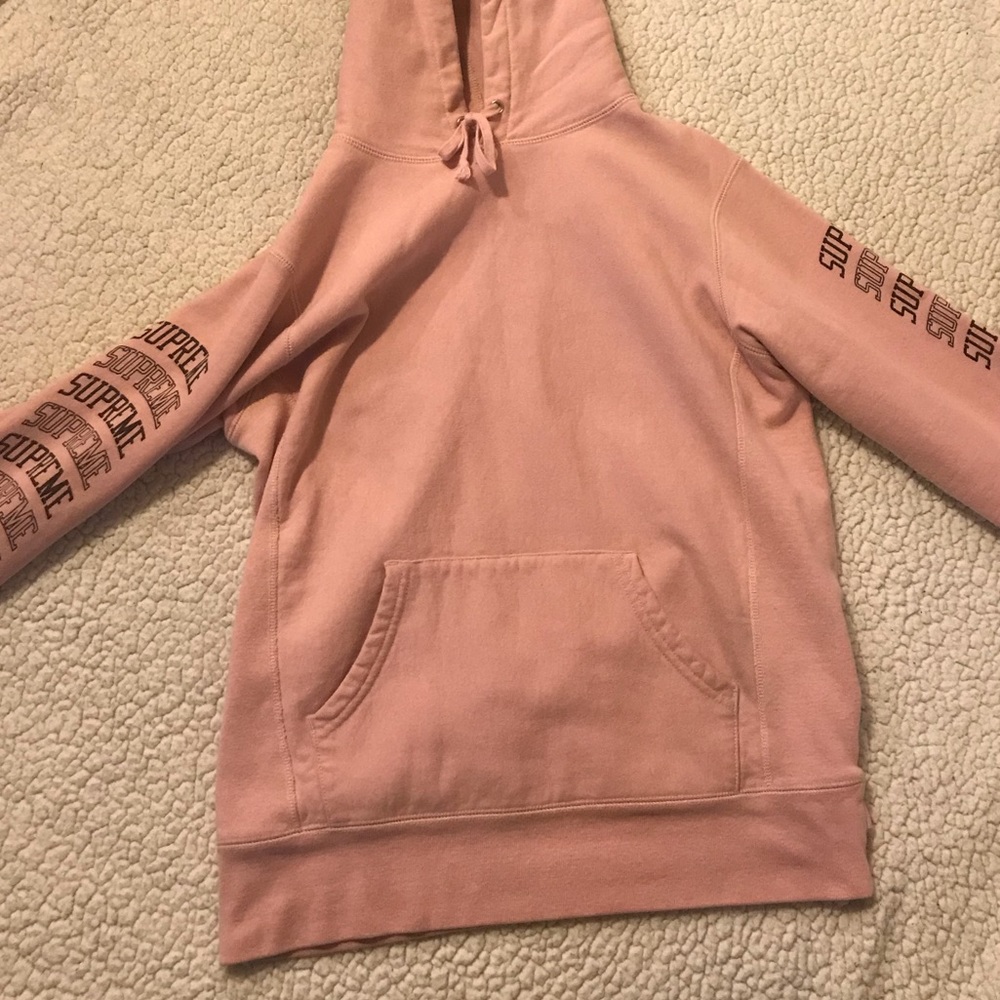 Supreme Rust Pink Hoodie